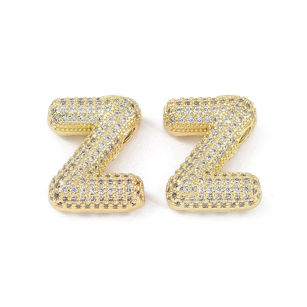 PandaHall Brass Micro Pave Clear Cubic Zirconia Pendants, Letter Z, 26x26.5x7mm, hole: 3.5x2mm Brass+Cubic Zirconia Letter Z Clear
PandaHall Brass Micro Pave Clear Cubic Zirconia Pendants, Letter Z, 26x26.5x7mm, hole: 3.5x2mm Brass+Cubic Zirconia Letter Z Clear