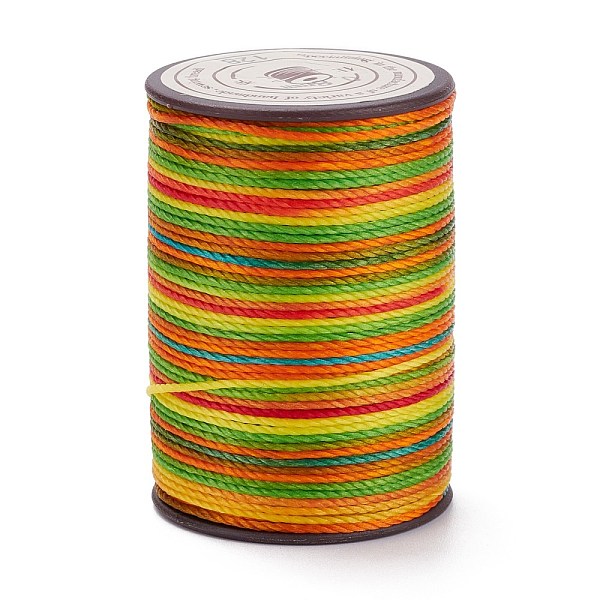 PandaHall Round Waxed Polyester Thread String, Micro Macrame Cord, Twisted Cord, for Leather Sewing Stitching, Colorful, 0.8mm, about 54.68...
PandaHall Round Waxed Polyester Thread String, Micro Macrame Cord, Twisted Cord, for Leather Sewing Stitching, Colorful, 0.8mm, about 54.68...