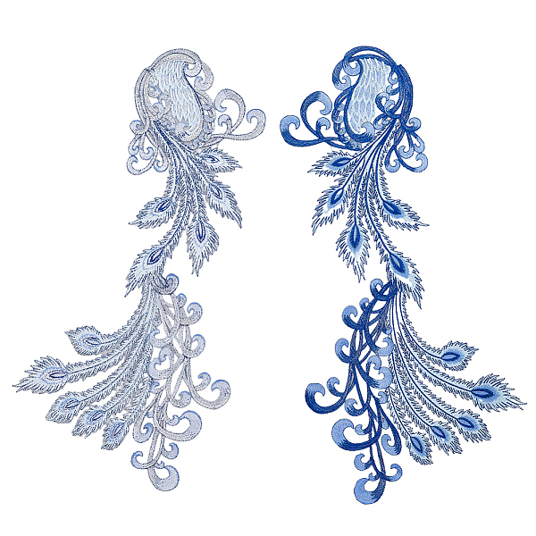 PandaHall HOBBIESAY 2Pcs Blue Peacock Feathers Embroidered Lace Neckline Collar Warm Tone Embroidered Patch Craft Lace Sewing Embroidered...
PandaHall HOBBIESAY 2Pcs Blue Peacock Feathers Embroidered Lace Neckline Collar Warm Tone Embroidered Patch Craft Lace Sewing Embroidered...