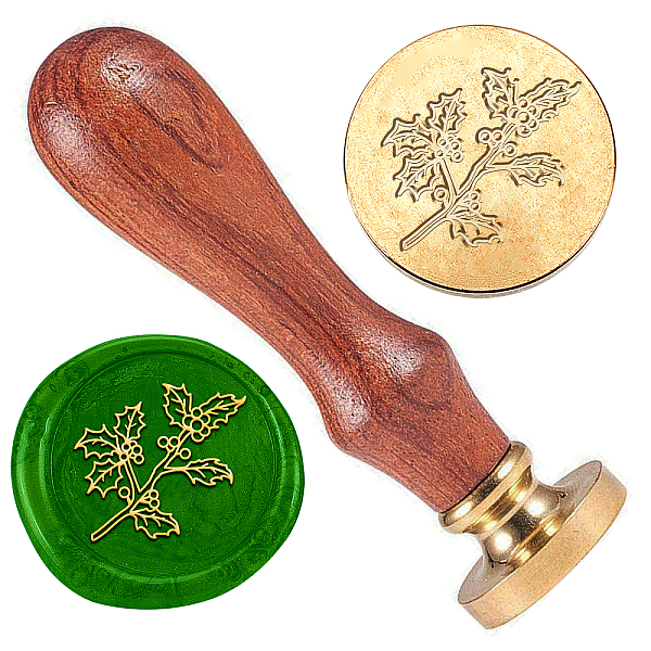 PandaHall Retro Christmas Golden Tone Brass Sealing Wax Stamp Head, with Removable Wood Handle, for Envelopes Invitations, Gift Card, Leaf...
PandaHall Retro Christmas Golden Tone Brass Sealing Wax Stamp Head, with Removable Wood Handle, for Envelopes Invitations, Gift Card, Leaf...