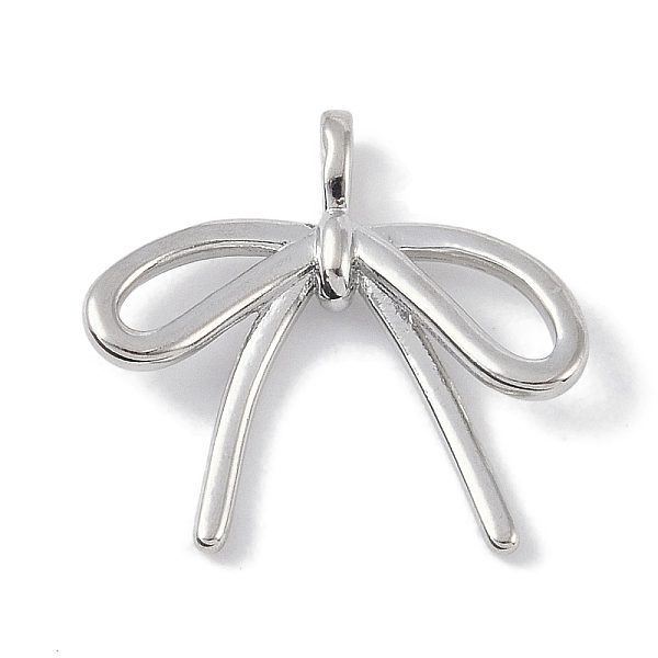 PandaHall Brass Pendants, Bowknot, Platinum, 20.5x22x3.5mm, Hole: 4mm Brass Bowknot
PandaHall Brass Pendants, Bowknot, Platinum, 20.5x22x3.5mm, Hole: 4mm Brass Bowknot