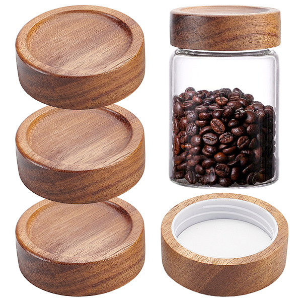 PandaHall BENECREAT 4pcs Wooden Mason Jar Lids, Camel Column Reusable Sealer Covers Screw Replacement Lids for Home Kitchen Jar Spice, Inner..., Brown
PandaHall BENECREAT 4pcs Wooden Mason Jar Lids, Camel Column Reusable Sealer Covers Screw Replacement Lids for Home Kitchen Jar Spice, Inner..., Brown