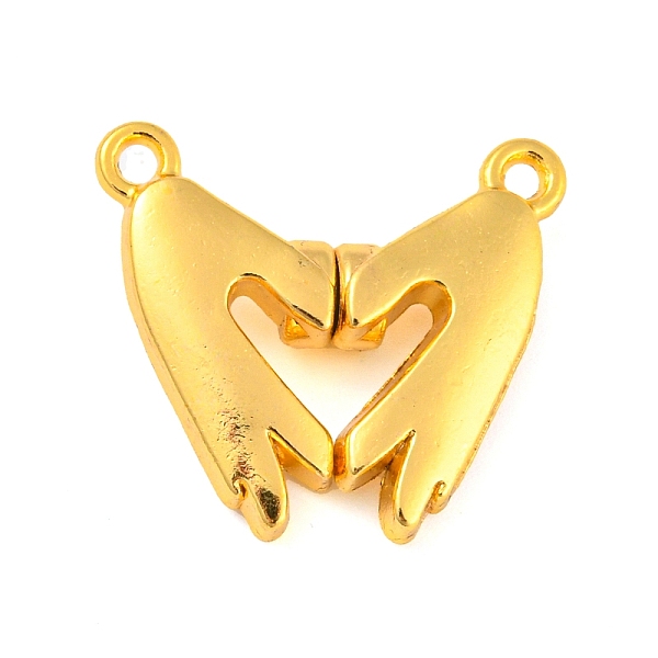 PandaHall Alloy Magnetic Pendants, Heart, Plam, Golden, 21x23.5x5.5mm, Hole: 1.6mm Alloy Heart
PandaHall Alloy Magnetic Pendants, Heart, Plam, Golden, 21x23.5x5.5mm, Hole: 1.6mm Alloy Heart