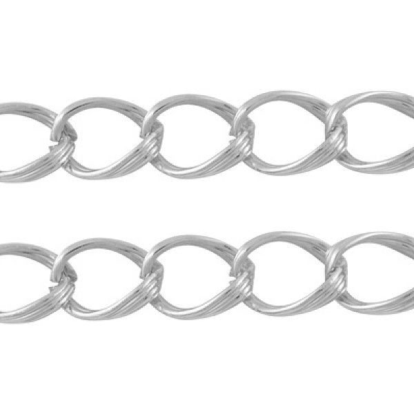 PandaHall Aluminium Twisted Chains Curb Chains, Unwelded, Oval, Dark Gray, 19x14x3mm Aluminum Gray
PandaHall Aluminium Twisted Chains Curb Chains, Unwelded, Oval, Dark Gray, 19x14x3mm Aluminum Gray