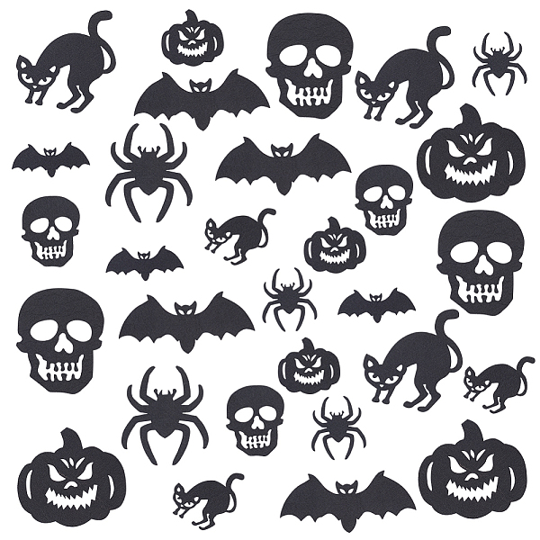 PandaHall OLYCRAFT 60Pcs 10 Styles Halloween Hanging Felt Decorations Black Bat/Spider/Cat/Skull/Pumpkin Felt Ornaments Halloween Felt Wall...
PandaHall OLYCRAFT 60Pcs 10 Styles Halloween Hanging Felt Decorations Black Bat/Spider/Cat/Skull/Pumpkin Felt Ornaments Halloween Felt Wall...