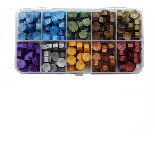PandaHall 10 Grids 10 Colors Sealing Wax Particles, for Retro Seal Stamp, Mixed Color, 76x128mm, 10color, 200pcs/box Wax Multicolor
PandaHall 10 Grids 10 Colors Sealing Wax Particles, for Retro Seal Stamp, Mixed Color, 76x128mm, 10color, 200pcs/box Wax Multicolor