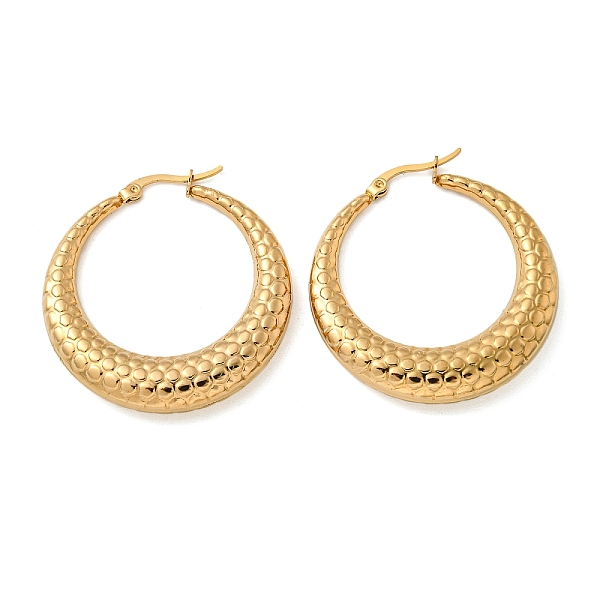 PandaHall Vacuum Plating 304 Stainless Steel Chunky Hoop Earrings for Women, Golden, 40x7mm 304 Stainless Steel Ring
PandaHall Vacuum Plating 304 Stainless Steel Chunky Hoop Earrings for Women, Golden, 40x7mm 304 Stainless Steel Ring