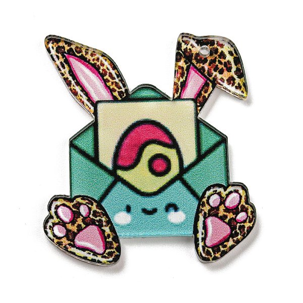 PandaHall Easter Acrylic Pendants,, Envelope, 41x36.5x2.5mm, Hole: 1.6mm Acrylic Envelope
PandaHall Easter Acrylic Pendants,, Envelope, 41x36.5x2.5mm, Hole: 1.6mm Acrylic Envelope