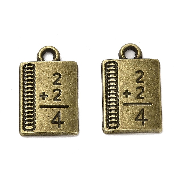 PandaHall Tibetan Style Alloy Pendants, Cadmium Free & Lead Free, Ruler, Antique Bronze, 17x10.5x1.5mm, Hole: 1.8mm, about 925pcs/1000g...
PandaHall Tibetan Style Alloy Pendants, Cadmium Free & Lead Free, Ruler, Antique Bronze, 17x10.5x1.5mm, Hole: 1.8mm, about 925pcs/1000g...