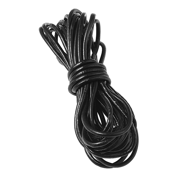 PandaHall Cowhide Leather Cord, Leather Jewelry Cord, Jewelry DIY Making Material, Round, Black, 3mm Cowhide Round Black
PandaHall Cowhide Leather Cord, Leather Jewelry Cord, Jewelry DIY Making Material, Round, Black, 3mm Cowhide Round Black