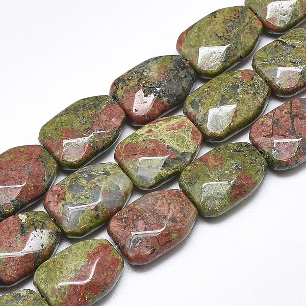 PandaHall Natural Unakite Beads Strands, Faceted, Calabash, 16~16.5x12x6mm, Hole: 1mm, about 12pcs/strand, 7.8 inch Unakite Others
PandaHall Natural Unakite Beads Strands, Faceted, Calabash, 16~16.5x12x6mm, Hole: 1mm, about 12pcs/strand, 7.8 inch Unakite Others