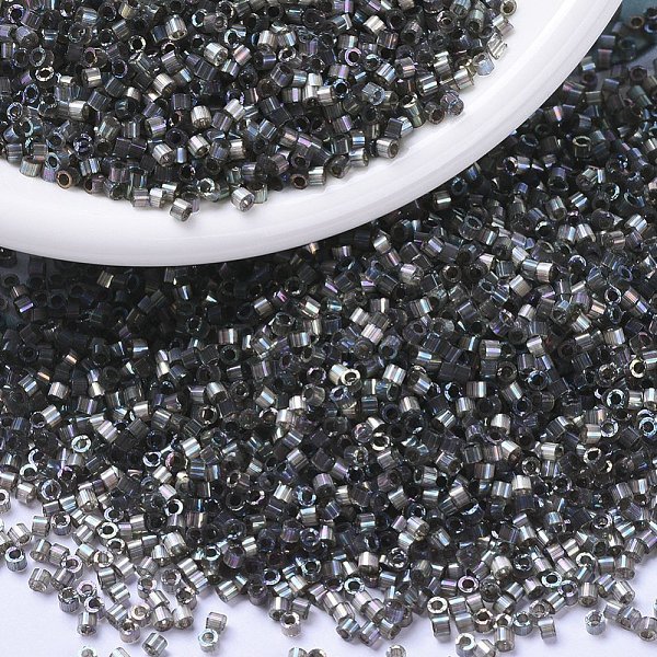 PandaHall MIYUKI Delica Beads, Cylinder, Japanese Seed Beads, 11/0, (DB1872) Silk Inside Dyed Rustic Gray AB, 1.3x1.6mm, Hole: 0.8mm, about...
PandaHall MIYUKI Delica Beads, Cylinder, Japanese Seed Beads, 11/0, (DB1872) Silk Inside Dyed Rustic Gray AB, 1.3x1.6mm, Hole: 0.8mm, about...