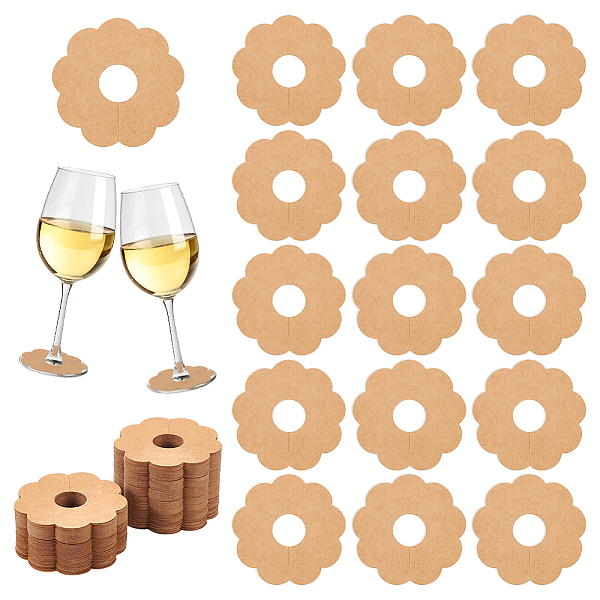 PandaHall Paper Wine Glass Charms, Blank Goblet Marker, Flower, BurlyWood, 70x70x0.5mm, Inner Diameter: 20mm Paper Flower Orange
PandaHall Paper Wine Glass Charms, Blank Goblet Marker, Flower, BurlyWood, 70x70x0.5mm, Inner Diameter: 20mm Paper Flower Orange