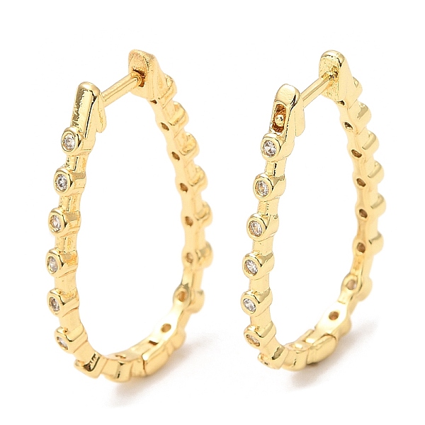 PandaHall Rack Plating Brass Teardrop Hoop Earrings with Cubic Zirconia, Lead Free & Cadmium Free, Real 18K Gold Plated, 26x14.5mm Cubic..., Clear
PandaHall Rack Plating Brass Teardrop Hoop Earrings with Cubic Zirconia, Lead Free & Cadmium Free, Real 18K Gold Plated, 26x14.5mm Cubic..., Clear