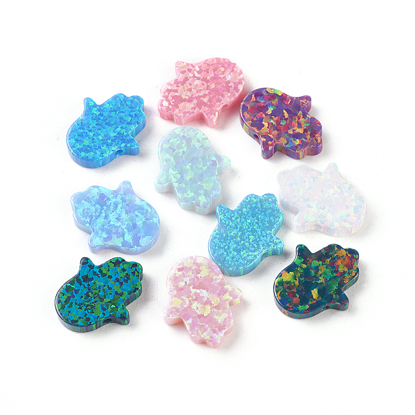 PandaHall Synthetic Opal Beads, Hamsa Hand/Hand of Fatima/Hand of Miriam, Mixed Color, 13x11x2.5mm, Hole: 1mm Synthetic Gemstone Others..., Multicolor
PandaHall Synthetic Opal Beads, Hamsa Hand/Hand of Fatima/Hand of Miriam, Mixed Color, 13x11x2.5mm, Hole: 1mm Synthetic Gemstone Others..., Multicolor