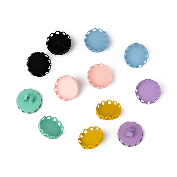 PandaHall Spray Painted Eco-Friendly Iron Slide Charms Cabochon Settings, For Hair Band and Hair Tie Decoration, Flat Round, Mixed Color..., Multicolor
PandaHall Spray Painted Eco-Friendly Iron Slide Charms Cabochon Settings, For Hair Band and Hair Tie Decoration, Flat Round, Mixed Color..., Multicolor