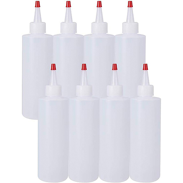 PandaHall Plastic Glue Bottles, White, 15.8x5.2cm, Capacity: 250ml, 8pcs/set Plastic White
PandaHall Plastic Glue Bottles, White, 15.8x5.2cm, Capacity: 250ml, 8pcs/set Plastic White