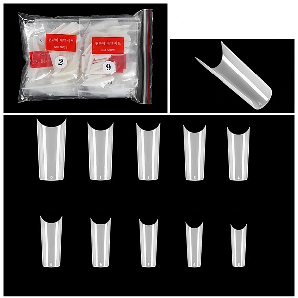 PandaHall Plastic Half Cover Seamless Square False Nail Tips, Practice Manicure Nail Art Tool, Creamy White, 20.5~29.5x7.6~13.4mm...
PandaHall Plastic Half Cover Seamless Square False Nail Tips, Practice Manicure Nail Art Tool, Creamy White, 20.5~29.5x7.6~13.4mm...