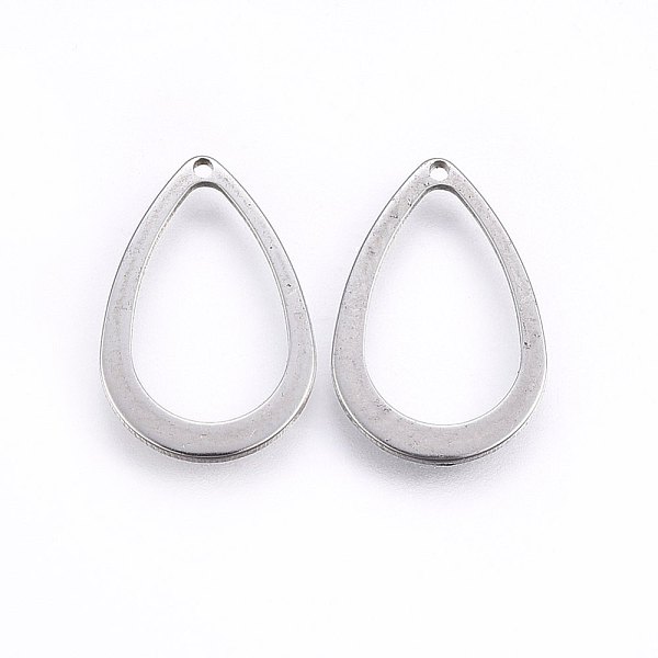 PandaHall 201 Stainless Steel Open Pendants, Teardrop, Stainless Steel Color, 17x11.5x0.8mm, Hole: 0.8mm 201 Stainless Steel Teardrop
PandaHall 201 Stainless Steel Open Pendants, Teardrop, Stainless Steel Color, 17x11.5x0.8mm, Hole: 0.8mm 201 Stainless Steel Teardrop