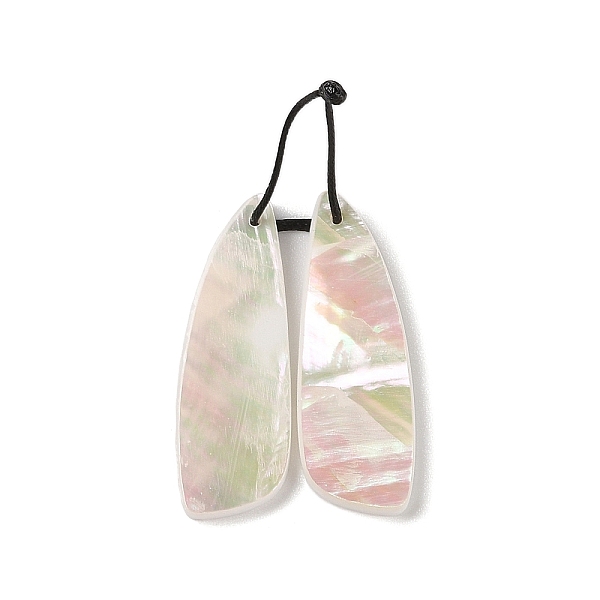 PandaHall 2Pcs Natural White Shell Pendants, Geometric Charms, Wing, 38x13x3mm, Hole: 1mm White Shell Wing
PandaHall 2Pcs Natural White Shell Pendants, Geometric Charms, Wing, 38x13x3mm, Hole: 1mm White Shell Wing