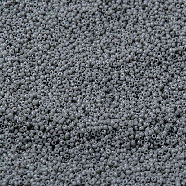 PandaHall MIYUKI Round Rocailles Beads, Japanese Seed Beads, 15/0, (RR499) Opaque Falcon Gray, 15/0, 1.5mm, Hole: 0.7mm, about 5555pcs/10g...
PandaHall MIYUKI Round Rocailles Beads, Japanese Seed Beads, 15/0, (RR499) Opaque Falcon Gray, 15/0, 1.5mm, Hole: 0.7mm, about 5555pcs/10g...