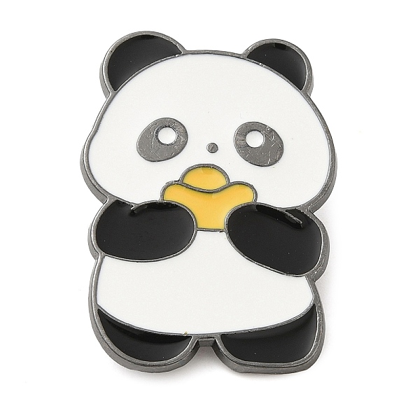 PandaHall Panda Enamel Pins, Gunmetal Alloy Brooch, Ingot, 33x23x1.5mm Alloy+Enamel Others
PandaHall Panda Enamel Pins, Gunmetal Alloy Brooch, Ingot, 33x23x1.5mm Alloy+Enamel Others