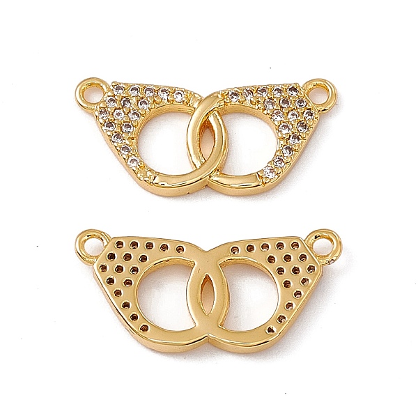 PandaHall Brass Micro Pave Clear Cubic Zirconia Pendants, Handcuff Charms, Real 18K Gold Plated, 9x18.3x2mm, Hole: 1.2mm Brass+Cubic...
PandaHall Brass Micro Pave Clear Cubic Zirconia Pendants, Handcuff Charms, Real 18K Gold Plated, 9x18.3x2mm, Hole: 1.2mm Brass+Cubic...