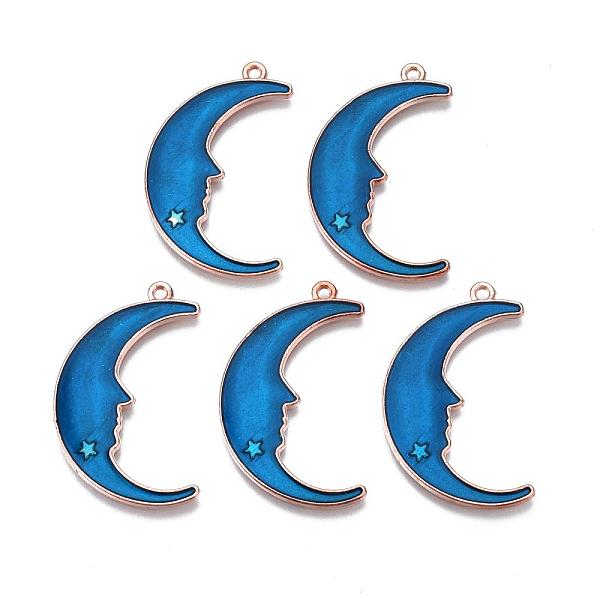 PandaHall Alloy Enamel Pendants, Cadmium Free & Lead Free, Moon, Golden, Royal Blue, 32x20x1.5mm, Hole: 1.5mm Alloy+Enamel Moon Blue
PandaHall Alloy Enamel Pendants, Cadmium Free & Lead Free, Moon, Golden, Royal Blue, 32x20x1.5mm, Hole: 1.5mm Alloy+Enamel Moon Blue