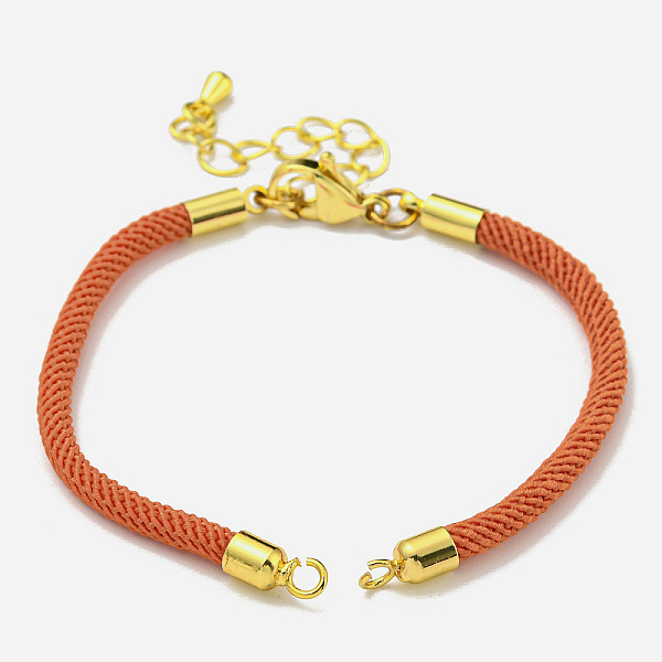 PandaHall Nylon Cords Bracelet Makings Fit for Connector Charms, with Brass Findings and 304 Stainless Steel Lobster Claw Clasps..., Red
PandaHall Nylon Cords Bracelet Makings Fit for Connector Charms, with Brass Findings and 304 Stainless Steel Lobster Claw Clasps..., Red