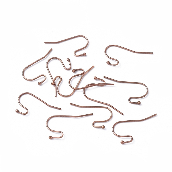 PandaHall Brass Earring Hooks for Earring Designs, Ear Wire, Lead Free & Cadmium Free, Red Copper, 21x12mm, Pin: 0.7mm Brass
PandaHall Brass Earring Hooks for Earring Designs, Ear Wire, Lead Free & Cadmium Free, Red Copper, 21x12mm, Pin: 0.7mm Brass