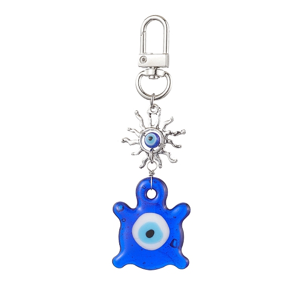 PandaHall Evil Eye Lampwork Pendant Decorations, Alloy Sun & Swivel Clasps Charms for Bag Ornaments, Tortoise, 95mm Pendant: 65x30x6mm....
PandaHall Evil Eye Lampwork Pendant Decorations, Alloy Sun & Swivel Clasps Charms for Bag Ornaments, Tortoise, 95mm Pendant: 65x30x6mm....