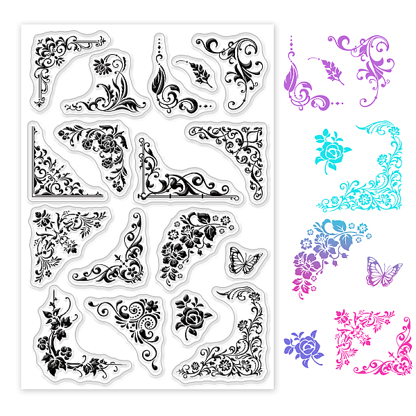 PandaHall PVC Plastic Stamps, for DIY Scrapbooking, Photo Album Decorative, Cards Making, Stamp Sheets, Flower Pattern, 16x11x0.3cm Plastic...
PandaHall PVC Plastic Stamps, for DIY Scrapbooking, Photo Album Decorative, Cards Making, Stamp Sheets, Flower Pattern, 16x11x0.3cm Plastic...