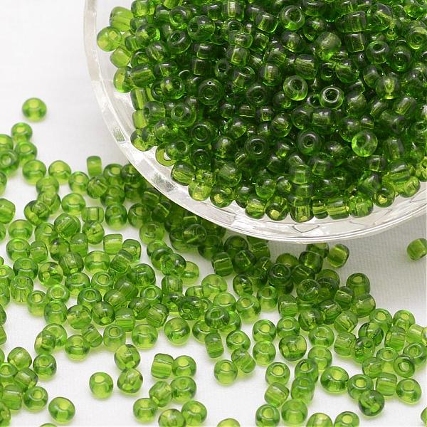 PandaHall 8/0 Glass Seed Beads, Grade A, Round, Transparent Colours, Green, 2.8~3.2mm, Hole: 1.0mm, about 15000pcs/pound Glass Green
PandaHall 8/0 Glass Seed Beads, Grade A, Round, Transparent Colours, Green, 2.8~3.2mm, Hole: 1.0mm, about 15000pcs/pound Glass Green