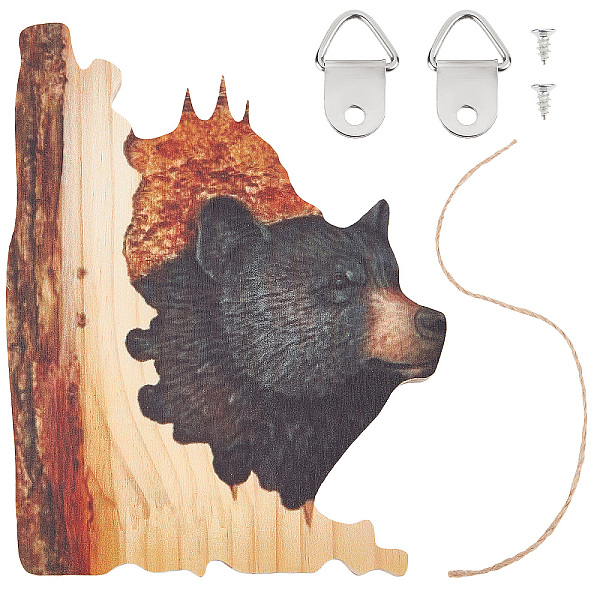PandaHall CREATCABIN Bear Animal Wooden Carved Crafts Wall Hanging Sign Art Plaque Wood Ornament Figure Statue Rustic Farmhouse Farm Yard...
PandaHall CREATCABIN Bear Animal Wooden Carved Crafts Wall Hanging Sign Art Plaque Wood Ornament Figure Statue Rustic Farmhouse Farm Yard...