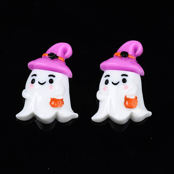 PandaHall Opaque Resin Cabochons, Halloween Style, Ghost with Witch Hat, Orchid, 30x20x8mm Resin Ghost Purple
PandaHall Opaque Resin Cabochons, Halloween Style, Ghost with Witch Hat, Orchid, 30x20x8mm Resin Ghost Purple