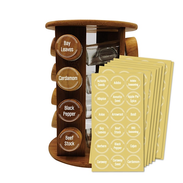 PandaHall PVC Transparent Russian Spice Adhesive Stickers Set, for Pantry Supply, Waterproof and Oil-proof, Word, 25.5x13.5x0.01cm..., Clear
PandaHall PVC Transparent Russian Spice Adhesive Stickers Set, for Pantry Supply, Waterproof and Oil-proof, Word, 25.5x13.5x0.01cm..., Clear