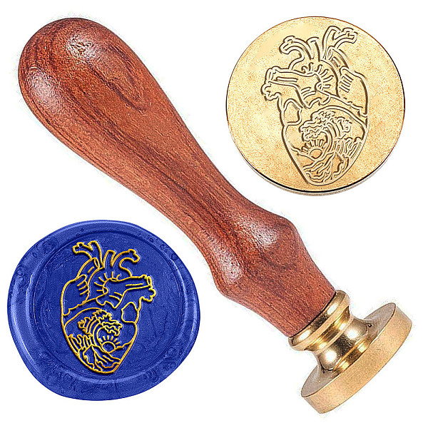 PandaHall Golden Plated Brass Sealing Wax Stamp Head, with Wood Handle, for Envelopes Invitations, Gift Cards, Heart, 83x22mm, Head: 7.5mm...
PandaHall Golden Plated Brass Sealing Wax Stamp Head, with Wood Handle, for Envelopes Invitations, Gift Cards, Heart, 83x22mm, Head: 7.5mm...
