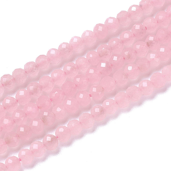 PandaHall Natural Green Jade Beads Strands, Faceted, Rondelle, Pink, 3x2.5mm, Hole: 0.2mm, about 130~140pcs/strand, 15.5~16 inch(39~40cm)...
PandaHall Natural Green Jade Beads Strands, Faceted, Rondelle, Pink, 3x2.5mm, Hole: 0.2mm, about 130~140pcs/strand, 15.5~16 inch(39~40cm)...