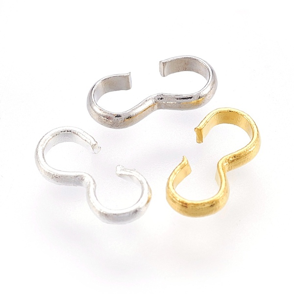 PandaHall Brass Quick Link Connectors, Chain Findings, Number 3 Shaped Clasps, Mixed Color, 8.2x4x1mm Brass Number
PandaHall Brass Quick Link Connectors, Chain Findings, Number 3 Shaped Clasps, Mixed Color, 8.2x4x1mm Brass Number
