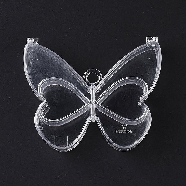 PandaHall 6 Grids Transparent Plastic Box, Butterfly Shaped Bead Containers for Small Jewelry and Beads, Clear, 10.95x9.25x2.9cm, Hole: 9mm...
PandaHall 6 Grids Transparent Plastic Box, Butterfly Shaped Bead Containers for Small Jewelry and Beads, Clear, 10.95x9.25x2.9cm, Hole: 9mm...