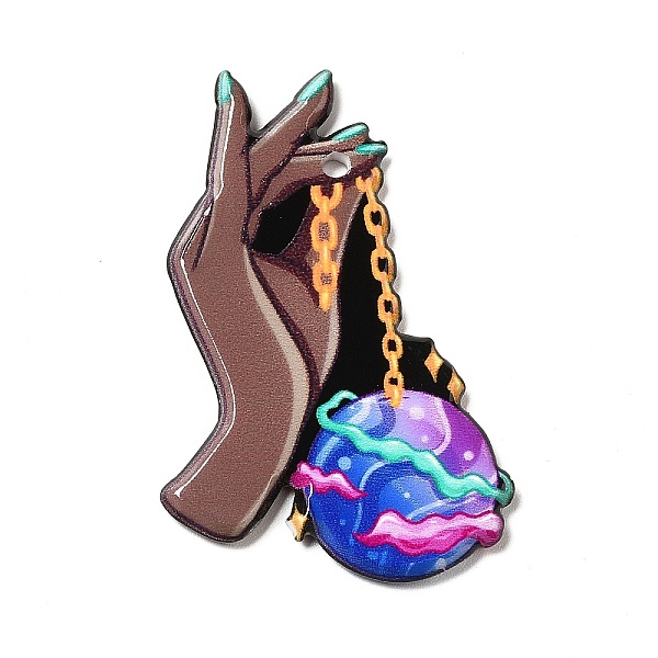 PandaHall Acrylic Pendants, Ice Cream with Hand Charms, Camel, 46.5x29x2.5mm, Hole: 2mm Acrylic Others Brown
PandaHall Acrylic Pendants, Ice Cream with Hand Charms, Camel, 46.5x29x2.5mm, Hole: 2mm Acrylic Others Brown