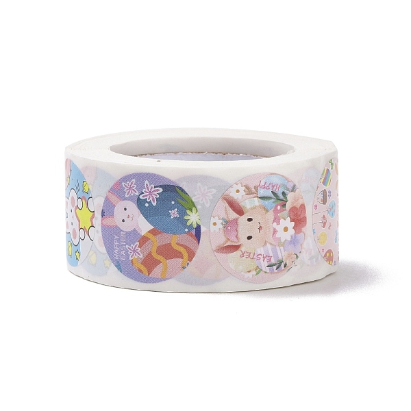 PandaHall 8 Patterns Easter Theme Self Adhesive Paper Sticker Rolls, with Rabbit Pattern, Round Sticker Labels, Gift Tag Stickers, Mixed..., Multicolor
PandaHall 8 Patterns Easter Theme Self Adhesive Paper Sticker Rolls, with Rabbit Pattern, Round Sticker Labels, Gift Tag Stickers, Mixed..., Multicolor
