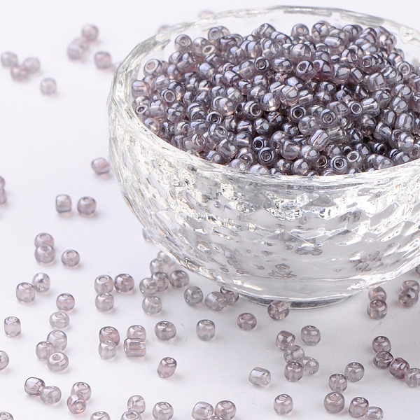 PandaHall (Repacking Service Available) Glass Seed Beads, Trans. Colours Lustered, Round, Rosy Brown, 8/0, 3mm, Hole: 1mm, about 12G/bag...
PandaHall (Repacking Service Available) Glass Seed Beads, Trans. Colours Lustered, Round, Rosy Brown, 8/0, 3mm, Hole: 1mm, about 12G/bag...