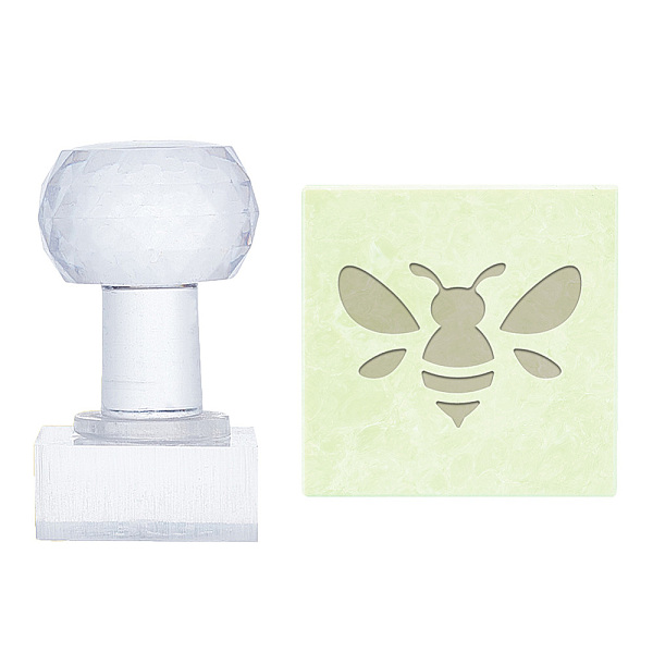PandaHall PH Handmade Soap Stamp, Bees Stamping Mold Imprint Stamp 1.3 Inch Square Natural Soap Chapter Insects Soap Stamp with Handle for..., Clear
PandaHall PH Handmade Soap Stamp, Bees Stamping Mold Imprint Stamp 1.3 Inch Square Natural Soap Chapter Insects Soap Stamp with Handle for..., Clear