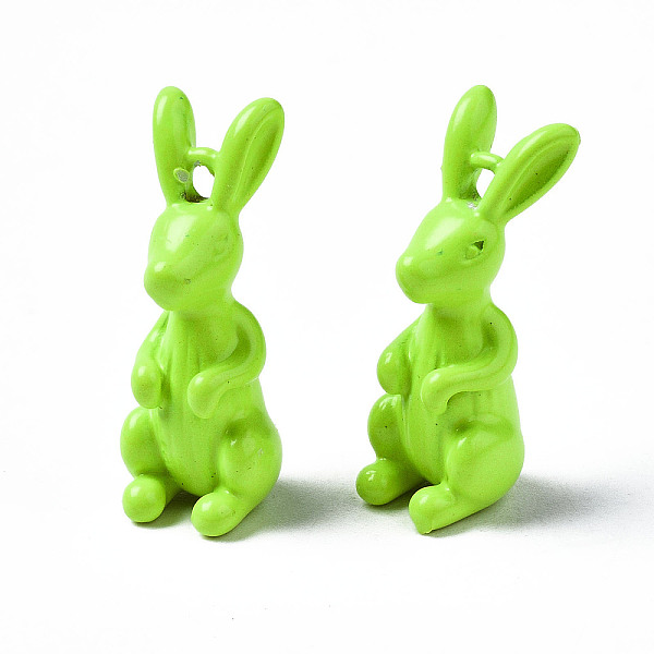 PandaHall Spray Painted Brass Pendants, Rabbit, Green Yellow, 19.5x8x8mm, Hole: 1.5mm Brass Rabbit
PandaHall Spray Painted Brass Pendants, Rabbit, Green Yellow, 19.5x8x8mm, Hole: 1.5mm Brass Rabbit