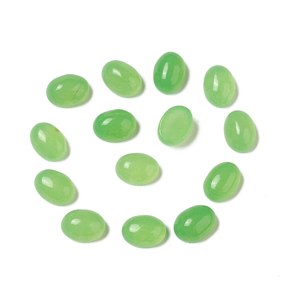 PandaHall Natural Malaysia Jade Dyed Cabochons, Flat Back Oval, 8x6x3~4.5mm Malaysia Jade Oval
PandaHall Natural Malaysia Jade Dyed Cabochons, Flat Back Oval, 8x6x3~4.5mm Malaysia Jade Oval