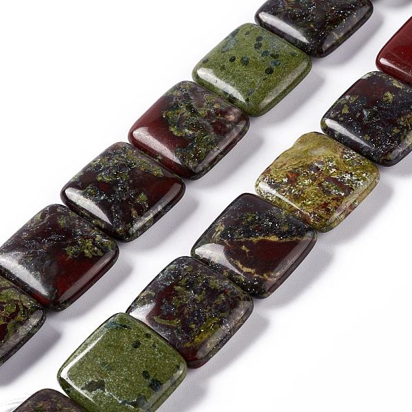 PandaHall Natural Dragon Blood Beads Strands, Square, 19.5~20x19.5~20x6.5~7mm, Hole: 1.2mm, about 20pcs/strand, 15.59''~15.91''(39.6~40.4cm)...
PandaHall Natural Dragon Blood Beads Strands, Square, 19.5~20x19.5~20x6.5~7mm, Hole: 1.2mm, about 20pcs/strand, 15.59''~15.91''(39.6~40.4cm)...