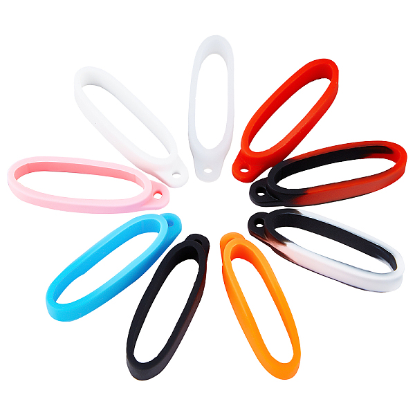 PandaHall GORGECRAFT 18PCS 9 Colors Anti-Lost Silicone Rubber Rings Holder Multipurpose Adjustable Cases Necklace Lanyard Replacement..., Multicolor
PandaHall GORGECRAFT 18PCS 9 Colors Anti-Lost Silicone Rubber Rings Holder Multipurpose Adjustable Cases Necklace Lanyard Replacement..., Multicolor