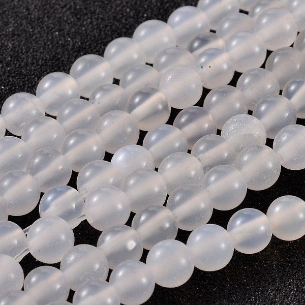PandaHall Natural Agate Beads, Dyed, Round, White, Size: about 6mm in diameter, hole: 1mm, 63pcs/strand, 15.5 inch Natural Agate Round White
PandaHall Natural Agate Beads, Dyed, Round, White, Size: about 6mm in diameter, hole: 1mm, 63pcs/strand, 15.5 inch Natural Agate Round White