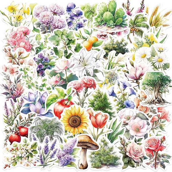 PandaHall 50Pcs Plant Theme Waterproof PVC Adhesive Cartoon Stickers Set, for DIY Scrapbooking and Journal Decoration, Flower...
PandaHall 50Pcs Plant Theme Waterproof PVC Adhesive Cartoon Stickers Set, for DIY Scrapbooking and Journal Decoration, Flower...
